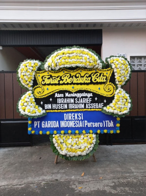 Papan Bunga Duka di Sindang Beliti Ulu