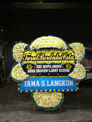 Papan Bunga Duka di Sindang Beliti Ulu