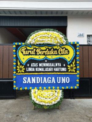 Papan Bunga Duka di Sindang Beliti Ulu